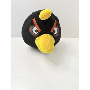Angry Birds Bomb 8" Plush Stuffed Animal Toy Commonwealth Rovio Black Bird